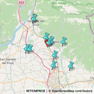 Mappa Via Pontebbana, 33017 Tarcento UD, Italia (6.30091)