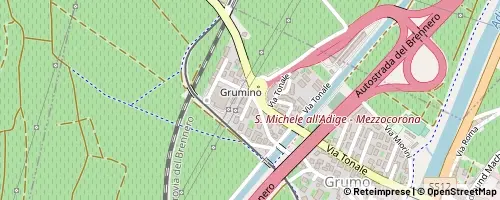 Mappa San Michele all'Adige
