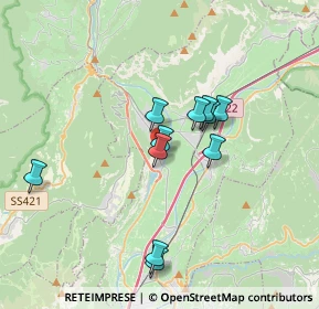 Mappa Località della Rupe, 38017 Mezzolombardo TN, Italia (2.93455)