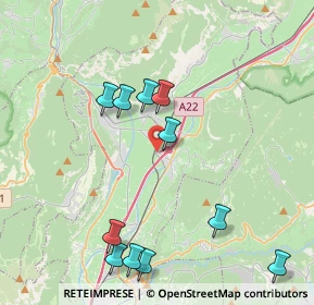 Mappa Via G. Postal, 38010 San Michele All'adige TN, Italia (4.35727)