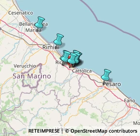 Mappa Via Grotta, 47843 Misano Adriatico RN, Italia (5.85636)