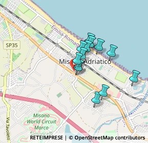 Mappa SS16, 47843 Misano Adriatico RN, Italia (0.64231)