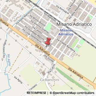 Mappa Via della Repubblica, 122, 47843 Misano Adriatico, Rimini (Emilia Romagna)