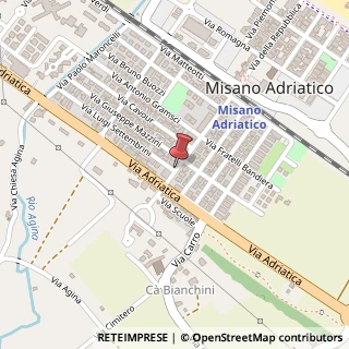 Mappa Via della Repubblica, 99, 47843 Misano Adriatico, Rimini (Emilia Romagna)