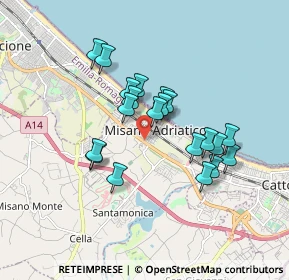 Mappa SS16, 47843 Misano Adriatico RN, Italia (1.473)