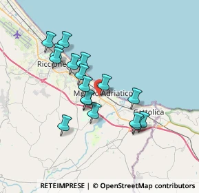 Mappa SS16, 47843 Misano Adriatico RN, Italia (3.11529)