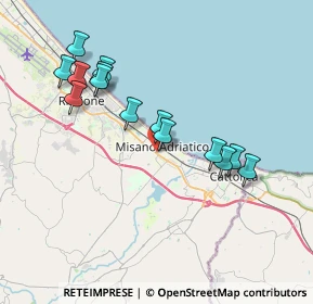 Mappa SS16, 47843 Misano Adriatico RN, Italia (3.70214)