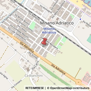 Mappa Via Alfonso Lamarmora, 9, 47843 Misano Adriatico, Rimini (Emilia Romagna)