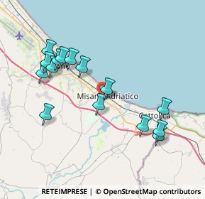 Mappa CAP, 47843 Misano Adriatico RN, Italia (4.02733)