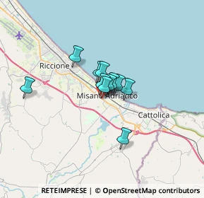 Mappa CAP, 47843 Misano Adriatico RN, Italia (1.83)