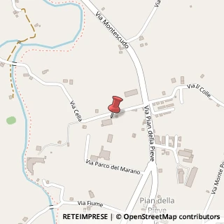 Mappa via cella, 7, 47853 Coriano, Rimini (Emilia Romagna)
