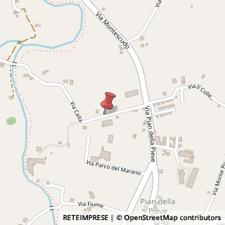 Mappa via cella, 7, 47853 Pian delle Pieve RN, Italia, 47853 Coriano, Rimini (Emilia Romagna)