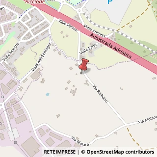 Mappa Via Raibano, 5c, 47843 Misano Adriatico, Rimini (Emilia Romagna)
