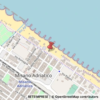 Mappa Via Litoranea Sud, 1, 47843 Misano Adriatico, Rimini (Emilia Romagna)