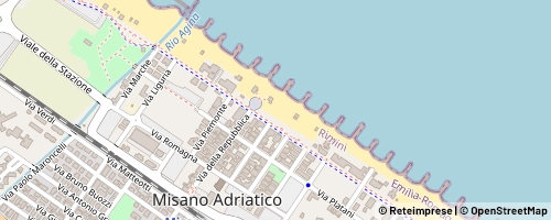 Mappa Misano Adriatico