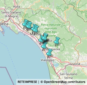 Mappa Via Trento, 55047 Seravezza LU, Italia (8.22083)