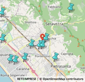 Mappa Via Trento, 55047 Seravezza LU, Italia (2.5)