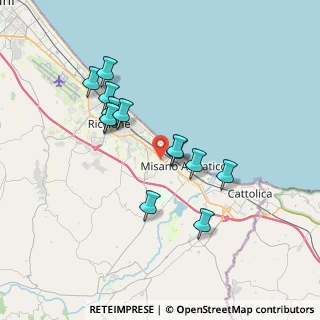 Mappa Via Piero Gobetti, 47843 Misano Adriatico RN, Italia (3.31385)