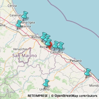 Mappa Via Piero Gobetti, 47843 Misano Adriatico RN, Italia (21.96455)