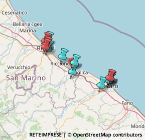 Mappa Via Passeggiata dei Fiori, 47843 Misano Adriatico RN, Italia (13.272)