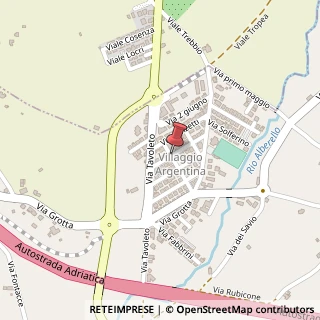 Mappa Via Nicola Sacco,  5, 47843 Misano Adriatico, Rimini (Emilia Romagna)