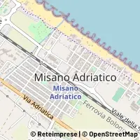 Mapa Misano Adriatico