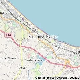 Mappa Misano Adriatico