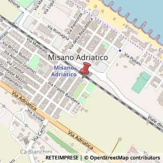 Mappa 10 Via F.lli Cairoli, Misano Adriatico, RN 47843, 47843 Misano Adriatico RN, Italia, 47843 Misano Adriatico, Rimini (Emilia Romagna)