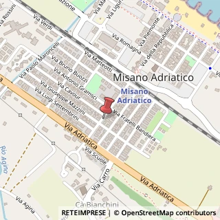 Mappa Via della Repubblica, 93, 47843 Misano Adriatico, Rimini (Emilia Romagna)