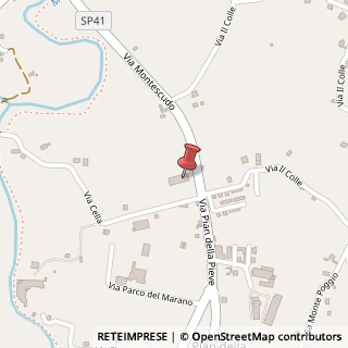 Mappa Via Montescudo, 100, 47853 Coriano, Rimini (Emilia Romagna)