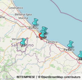 Mappa Via cella, 47843 Misano Adriatico RN, Italia (29.00417)