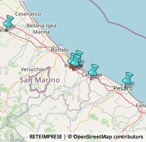 Mappa Via cella, 47843 Misano Adriatico RN, Italia (80.4675)