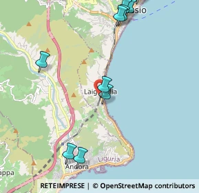 Mappa Via dei Cha, 17031 Laigueglia SV, Italia (2.67273)