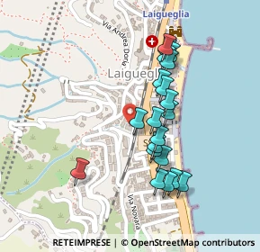 Mappa Via dei Cha, 17031 Laigueglia SV, Italia (0.208)