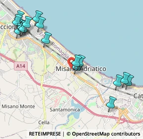Mappa Via Giuseppe Mazzini, 47843 Misano Adriatico RN, Italia (2.67235)