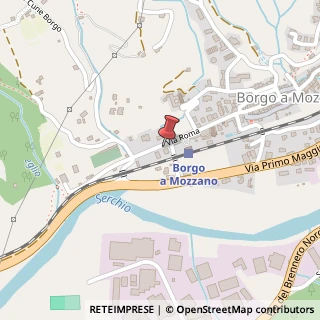 Mappa Via Roma, 15, 55023 Borgo a Mozzano, Lucca (Toscana)