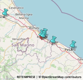 Mappa Via dell'Industria, 47843 Raibano RN, Italia (80.592)