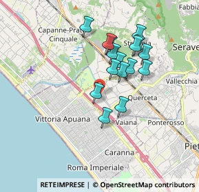 Mappa Via Ciocche, 55047 Pietrasanta LU, Italia (1.52438)