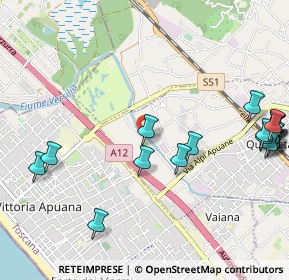 Mappa Via Ciocche, 55047 Pietrasanta LU, Italia (1.4115)