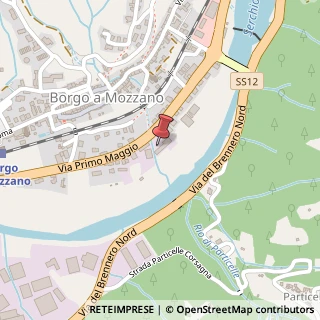 Mappa Via I Maggio, 56, 55023 Borgo a Mozzano, Lucca (Toscana)