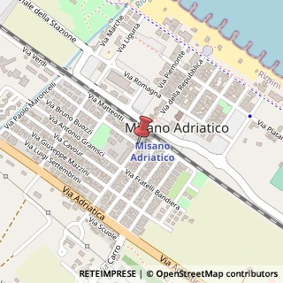 Mappa Via repubblica 120, 47843 Misano Adriatico, Rimini (Emilia Romagna)