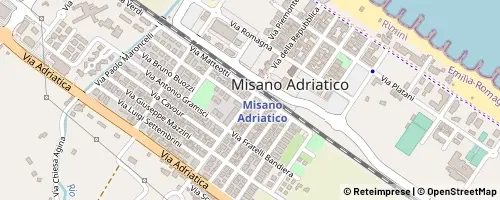 Mappa Misano Adriatico