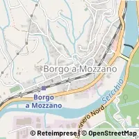 Map Borgo a Mozzano