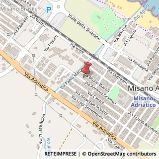 Mappa Via Antonio Gramsci, 30, 47843 Misano Adriatico, Rimini (Emilia Romagna)