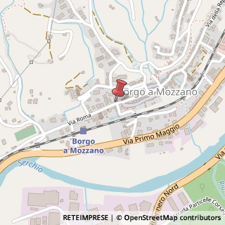 Mappa Via Umberto I, n 8, 55023 Borgo a Mozzano, Lucca (Toscana)