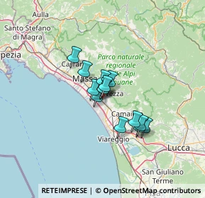 Mappa Via Baraglino, 55047 Seravezza LU, Italia (8.05)