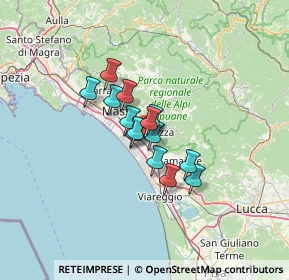 Mappa Via Baraglino, 55047 Seravezza LU, Italia (8.00643)