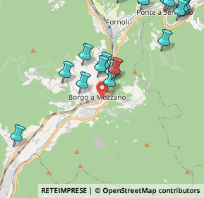 Mappa Via I Maggio, 55023 Borgo a Mozzano LU, Italia (2.7985)