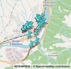 Mappa Via I Maggio, 55023 Borgo a Mozzano LU, Italia (0.2885)