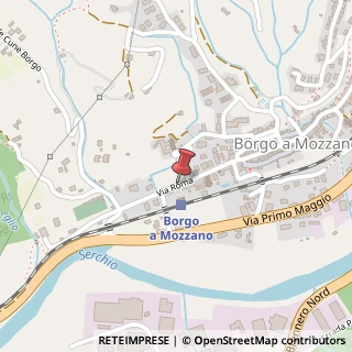 Mappa Via roma 30, 55023 Borgo a Mozzano, Lucca (Toscana)